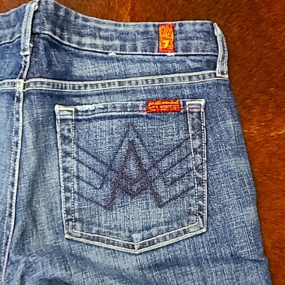 7 For All Mankind "A" Pocket Style Jeans - Picture 5 of 7